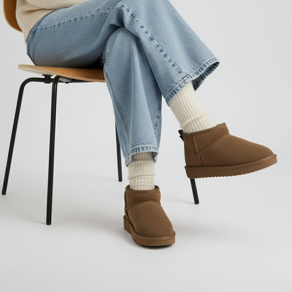 Hip-3 Genuine Suede Boots - view 65