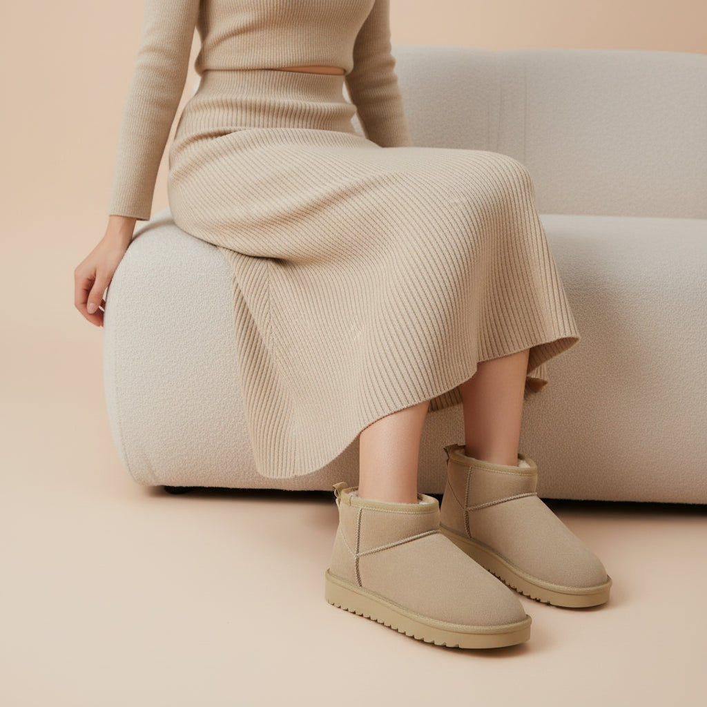Hip-3 Genuine Suede Boots - view 8
