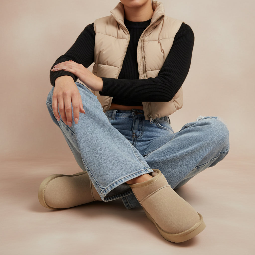 Hip-3 Genuine Suede Boots - view 7