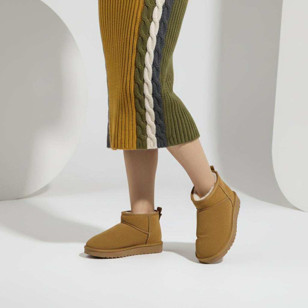 Hip-3 Genuine Suede Boots - view 76