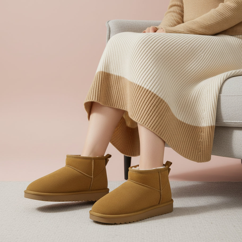Hip-3 Genuine Suede Boots - view 74