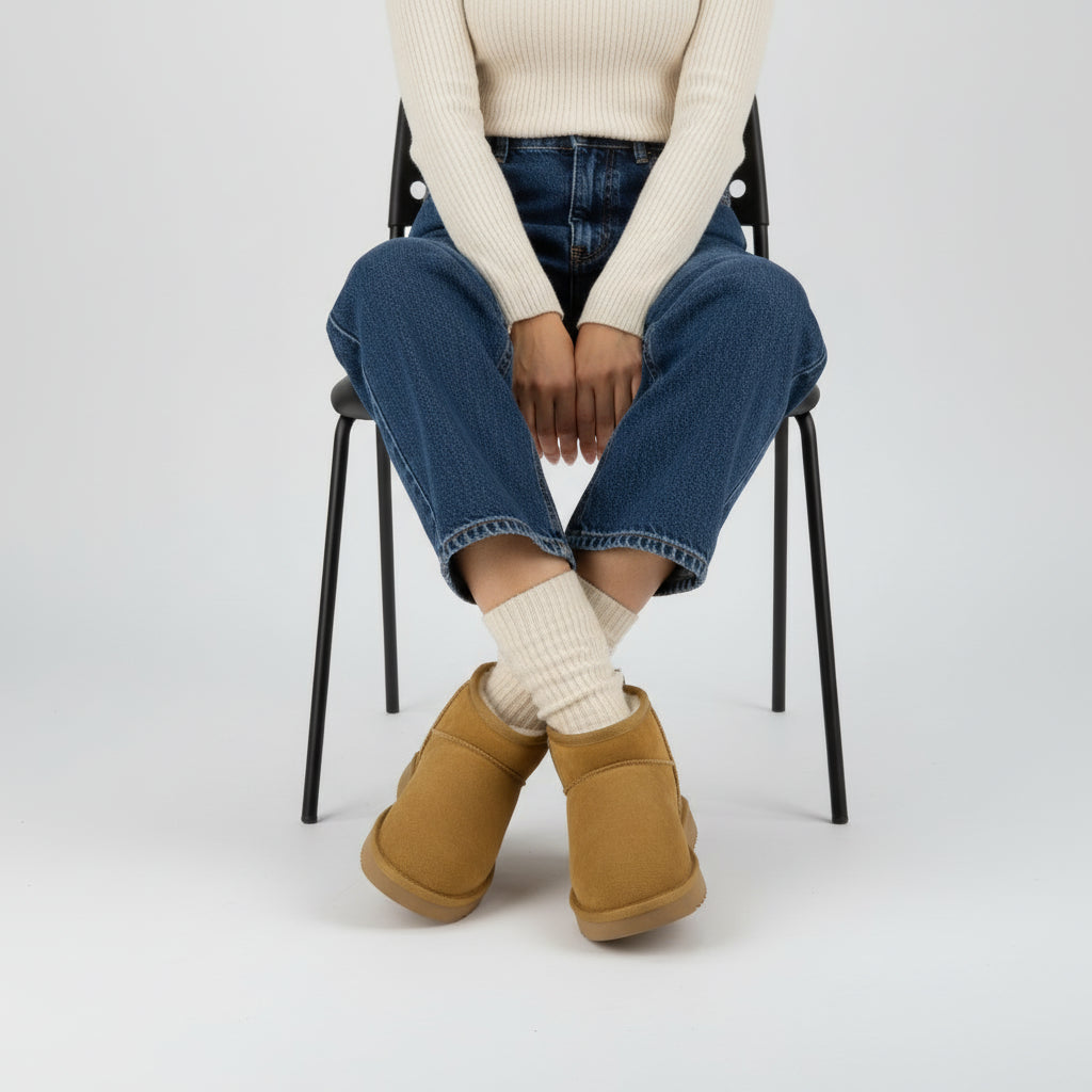 Hip-3 Genuine Suede Boots - view 75