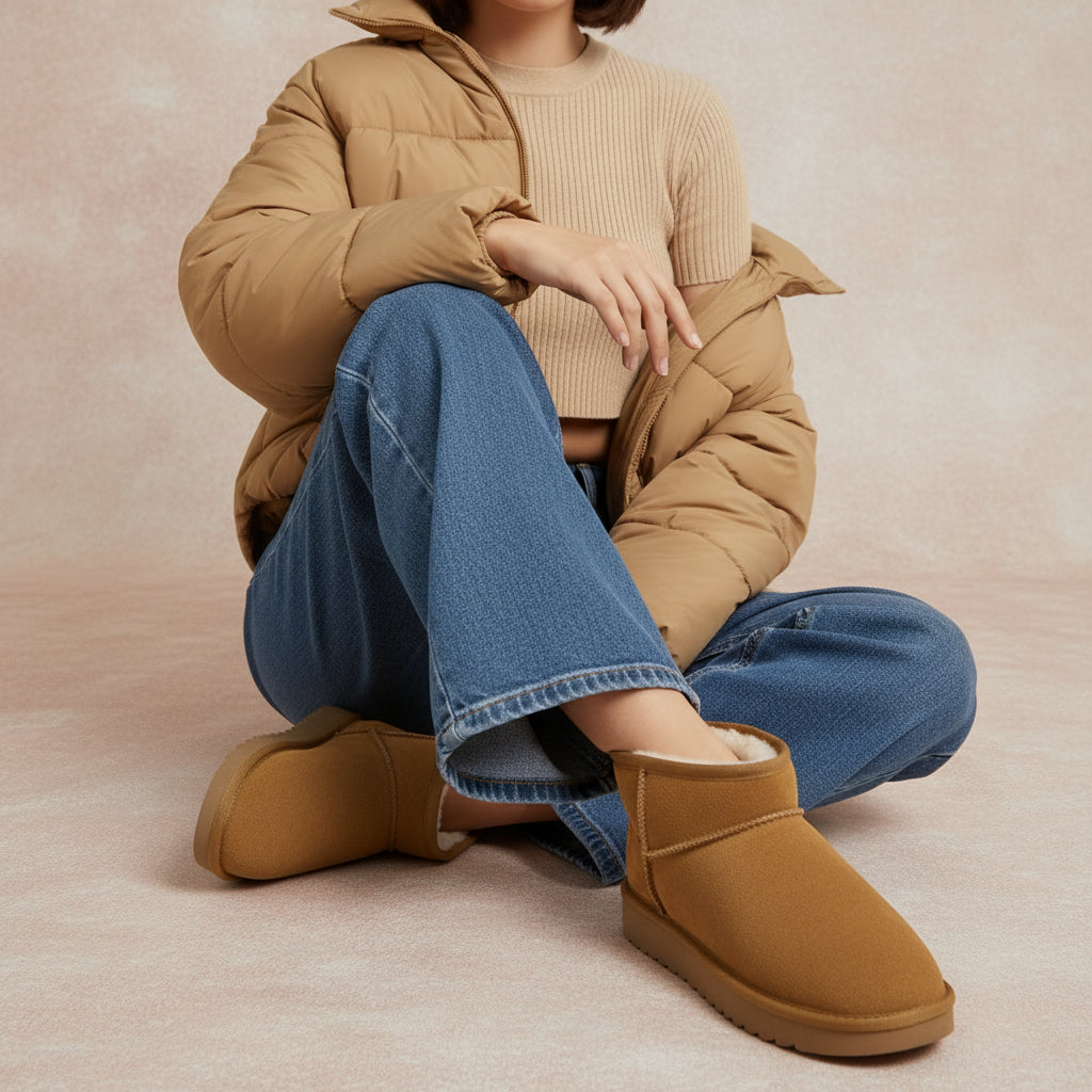 Hip-3 Genuine Suede Boots - view 73