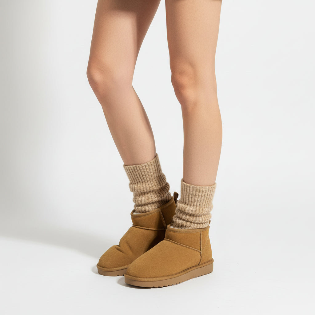 Hip-3 Genuine Suede Boots - view 77