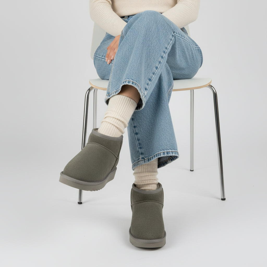 Hip-3 Genuine Suede Boots - view 43