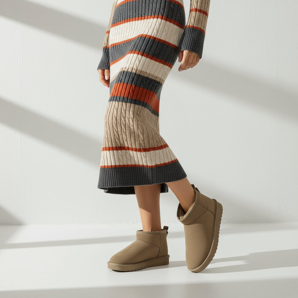 Hip-3 Genuine Suede Boots - view 33