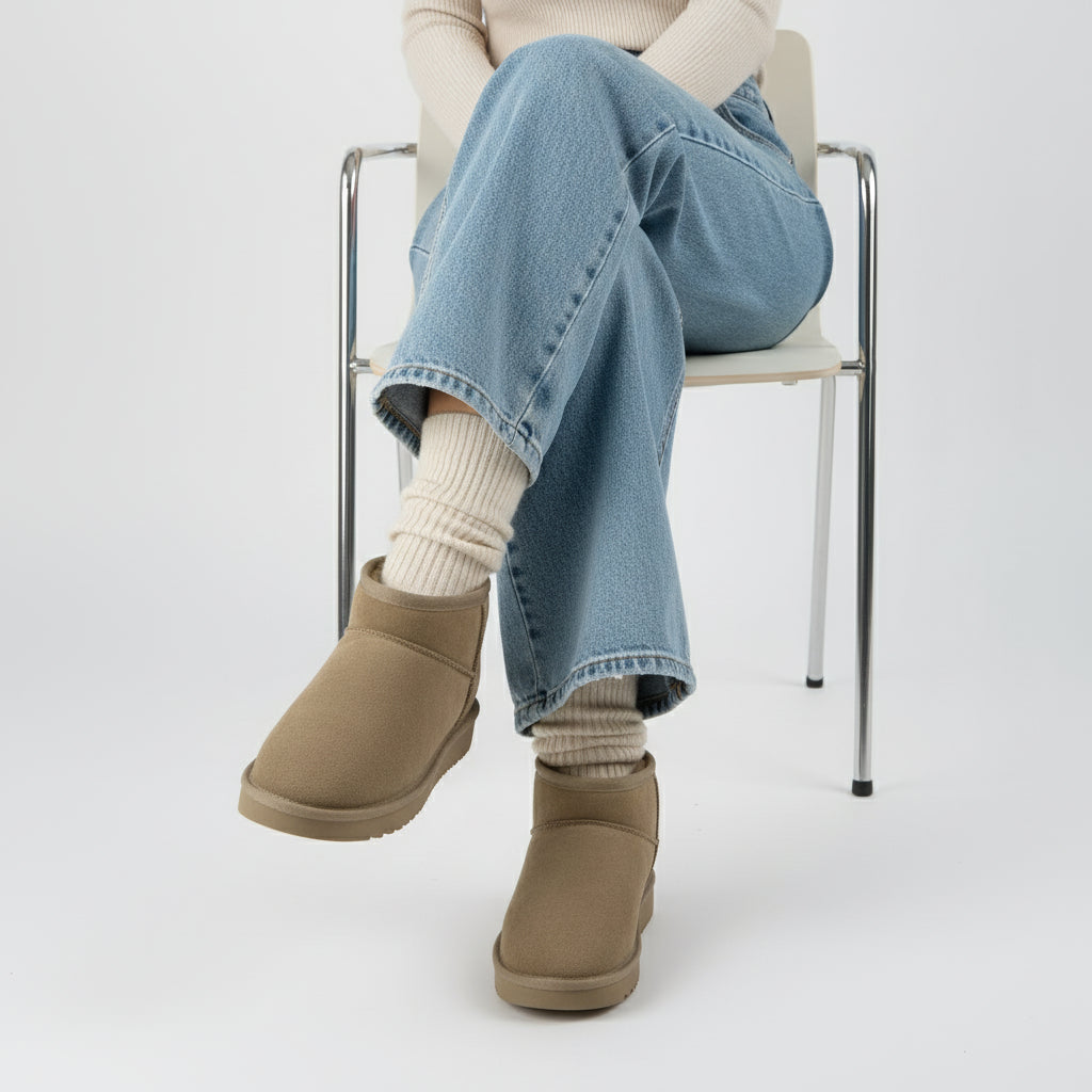 Hip-3 Genuine Suede Boots - view 30