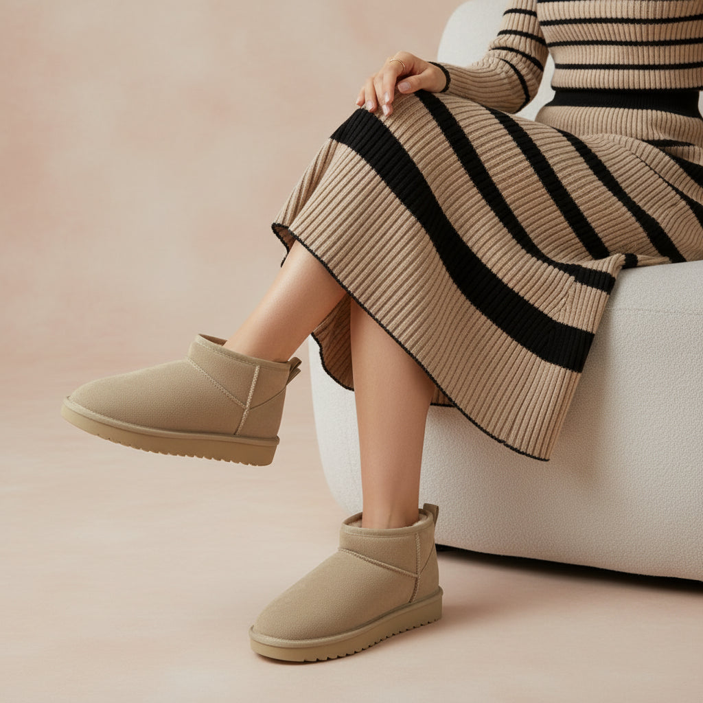 Hip-3 Genuine Suede Boots - view 51