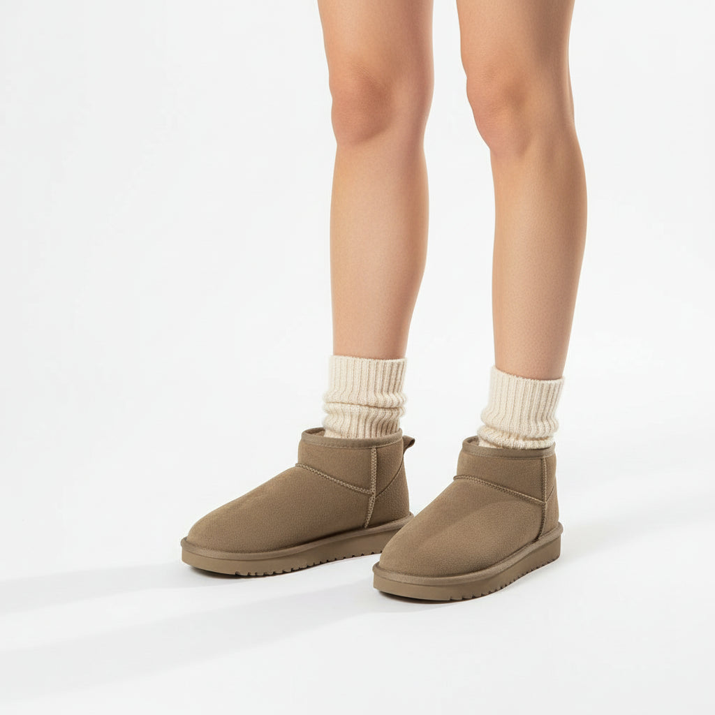 Hip-3 Genuine Suede Boots - view 99