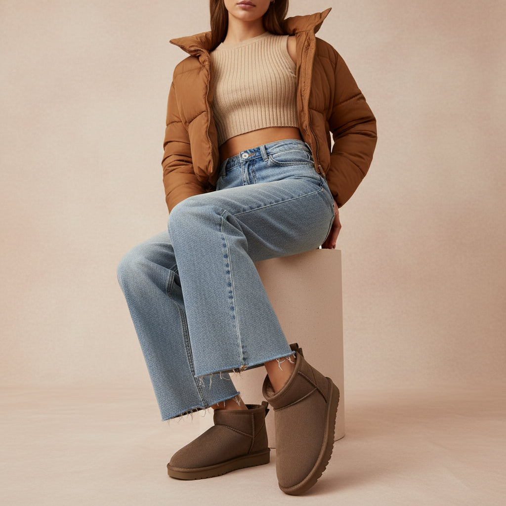 Hip-3 Genuine Suede Boots - view 95