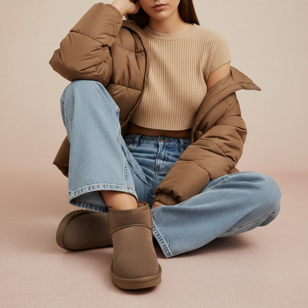 Hip-3 Genuine Suede Boots - view 97
