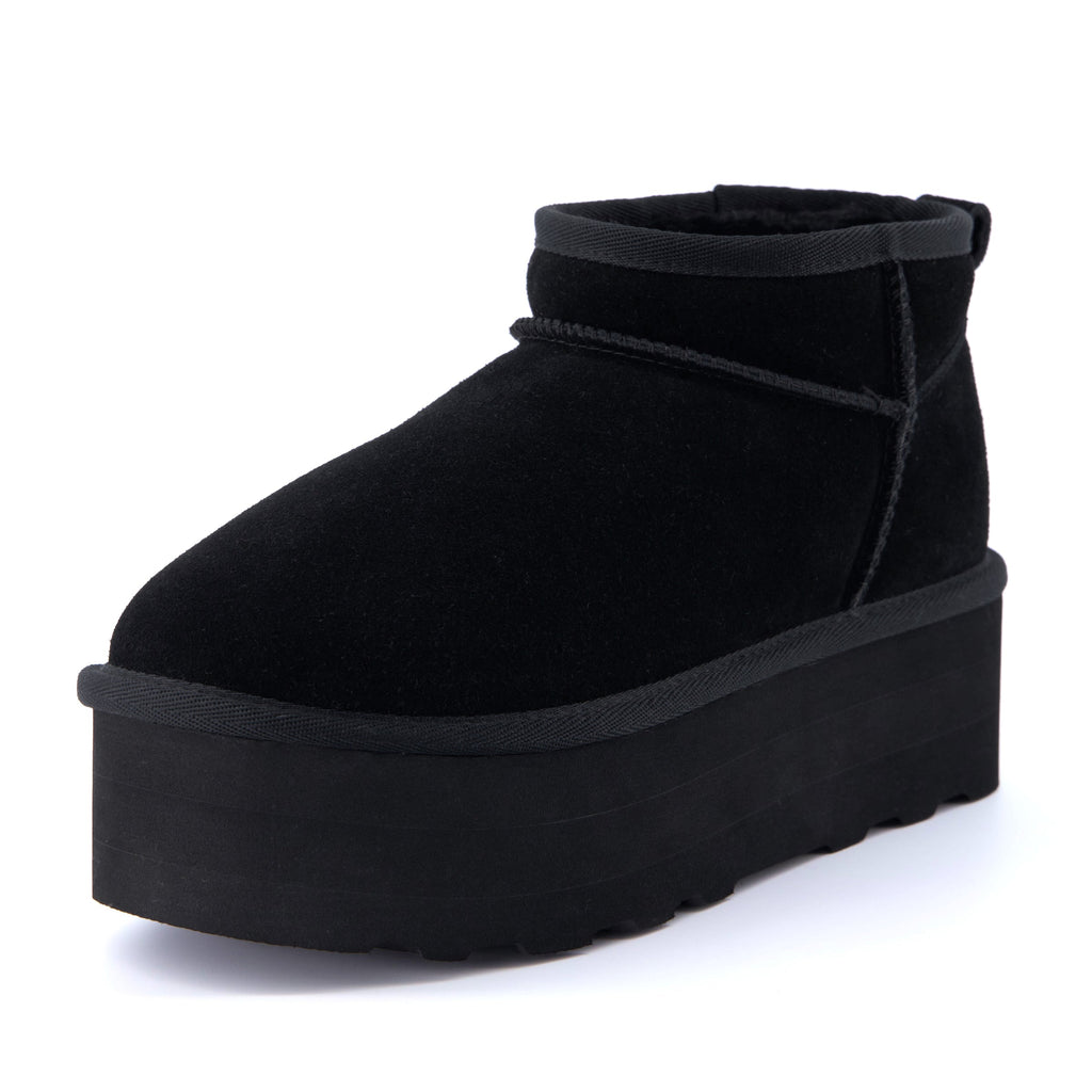Hippy Cozy Platform Ankle Boot - view 13