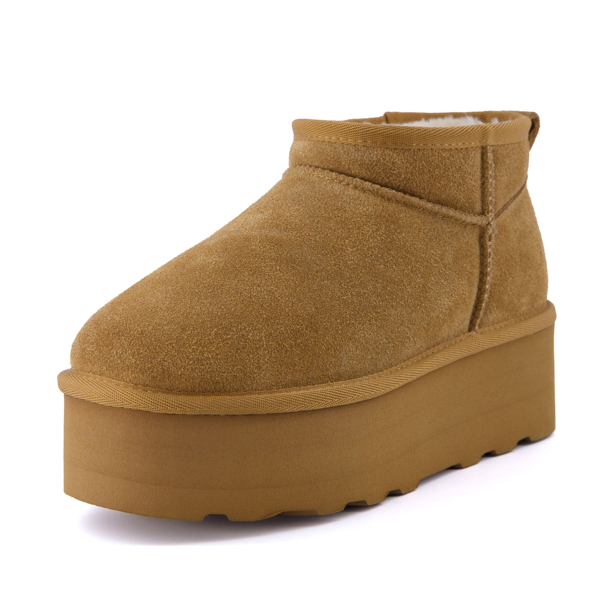 Hippy Cozy Platform Ankle Boot - view 4