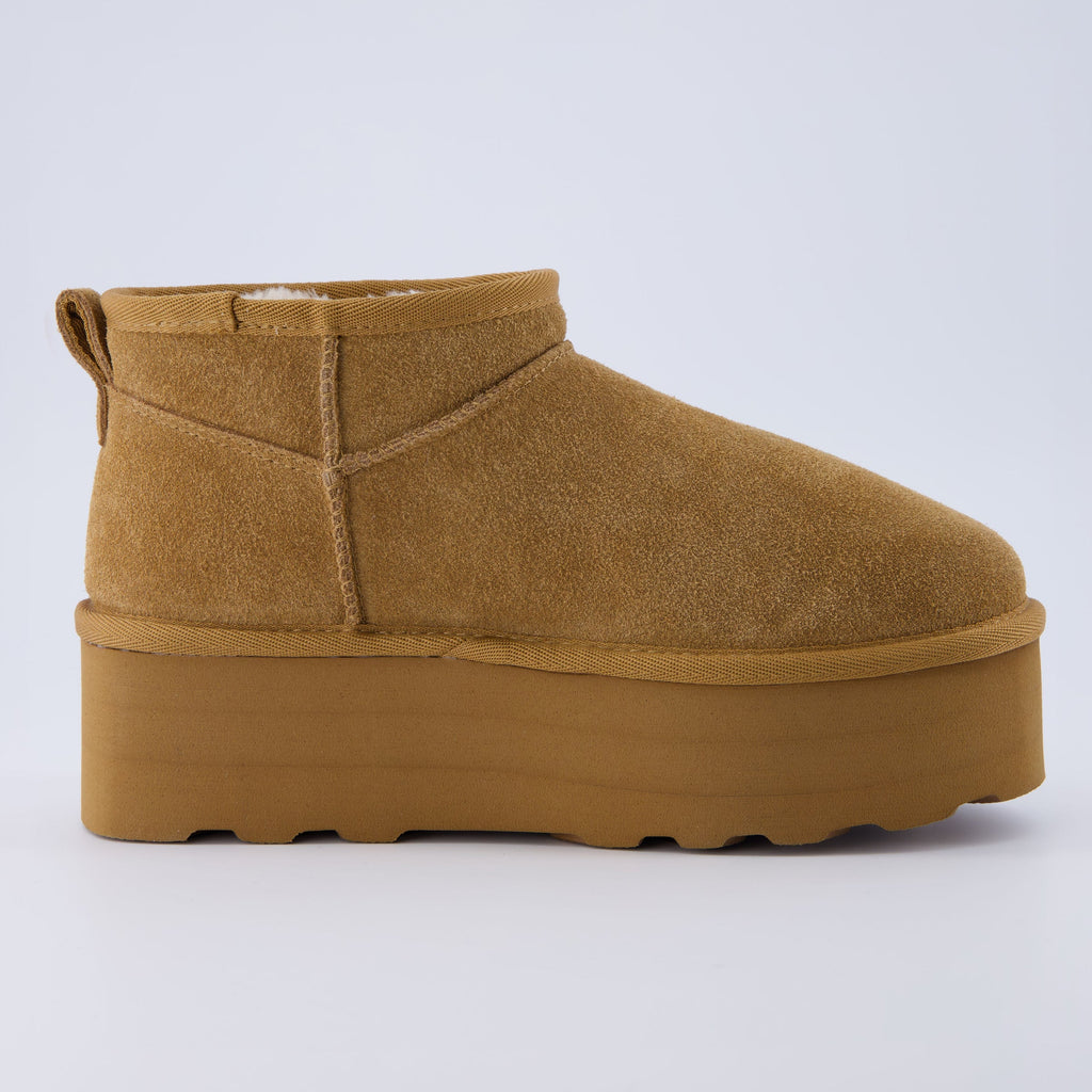 Hippy Cozy Platform Ankle Boot - view 6