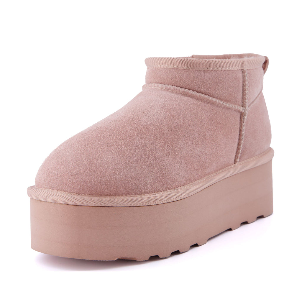 Hippy Cozy Platform Ankle Boot - view 45