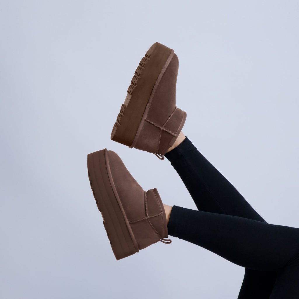 Hippy Cozy Platform Ankle Boot - view 24