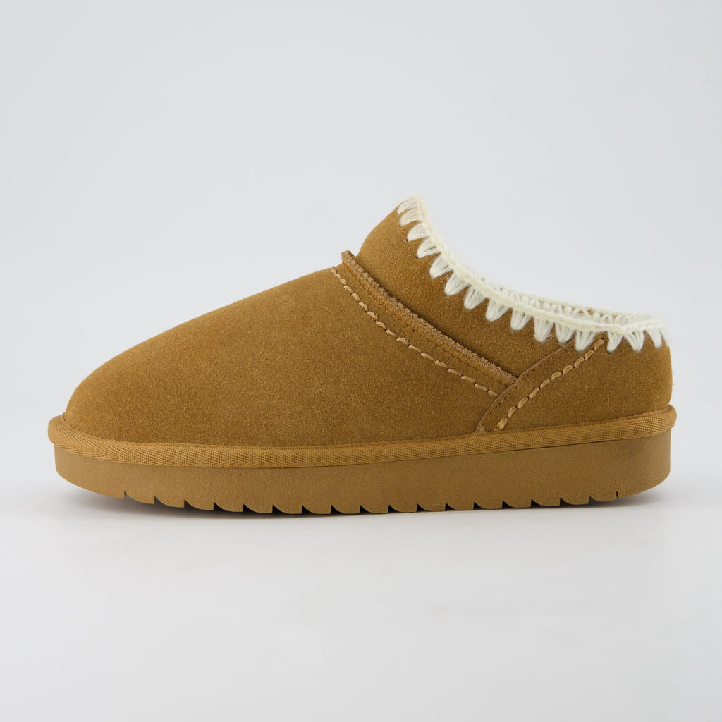 Homemade Suede Mule Slippers - view 1
