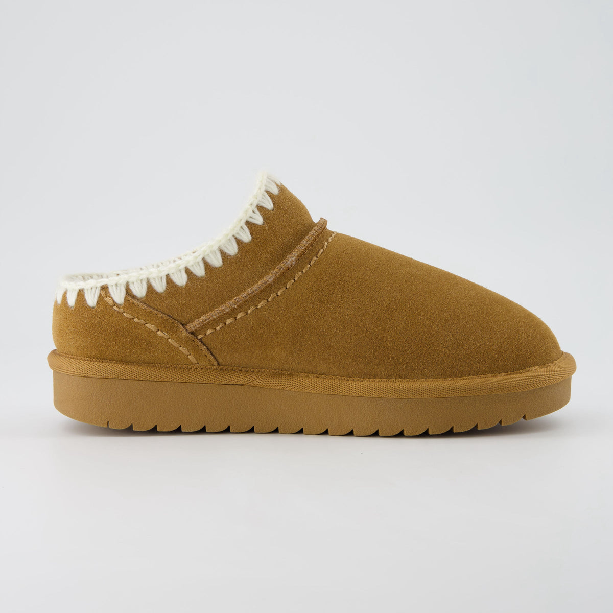 Homemade Suede Mule Slippers - view 4