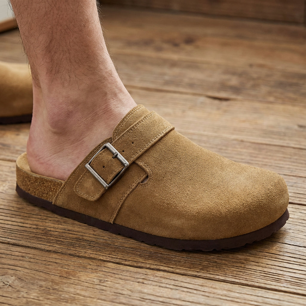 Hugo Genuine Suede Clogs - view 18