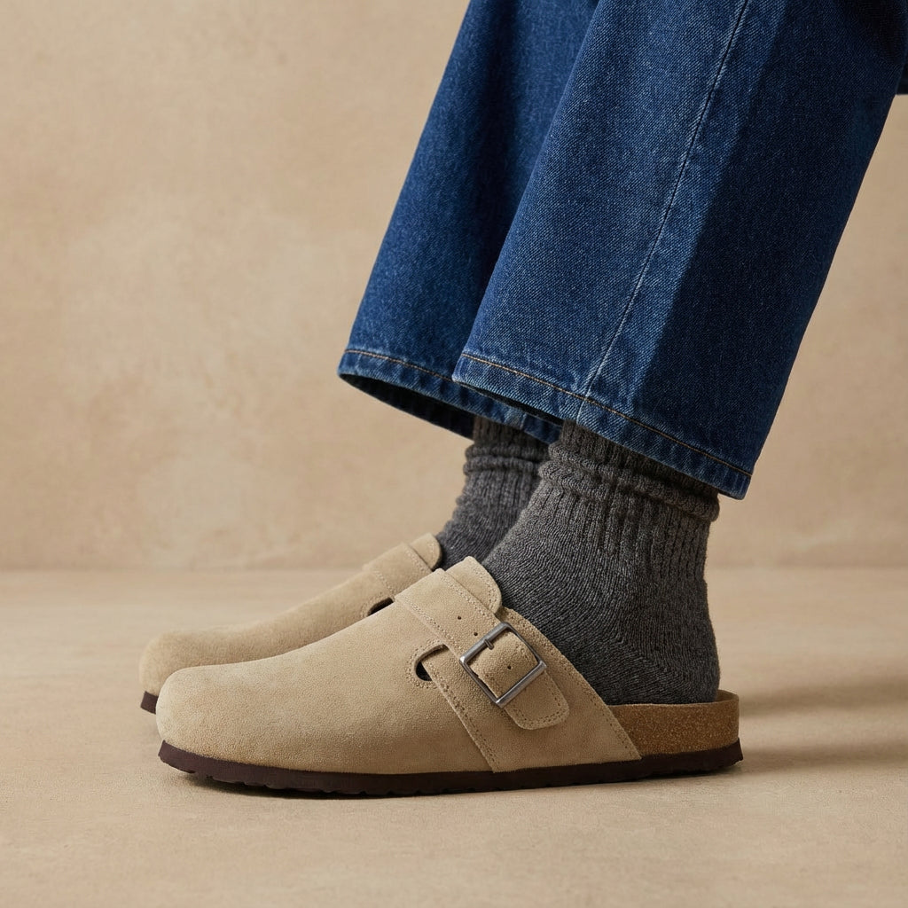 Hugo Genuine Suede Clogs - view 39