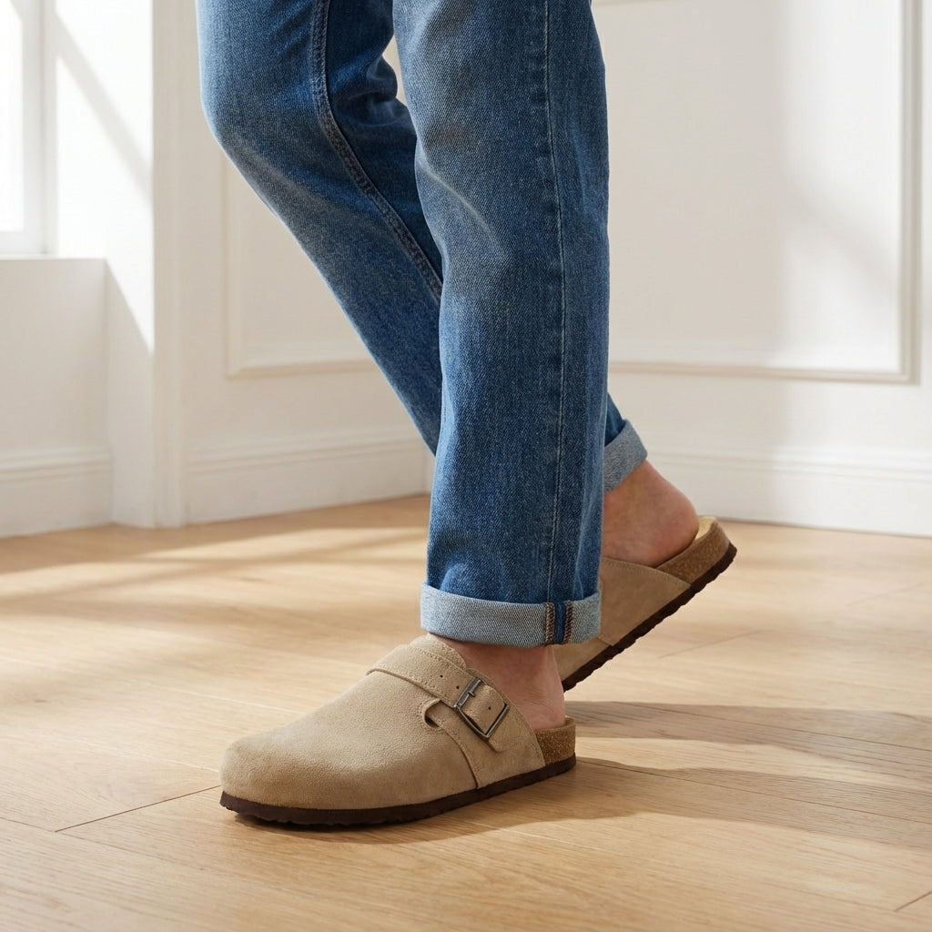 Hugo Genuine Suede Clogs - view 38