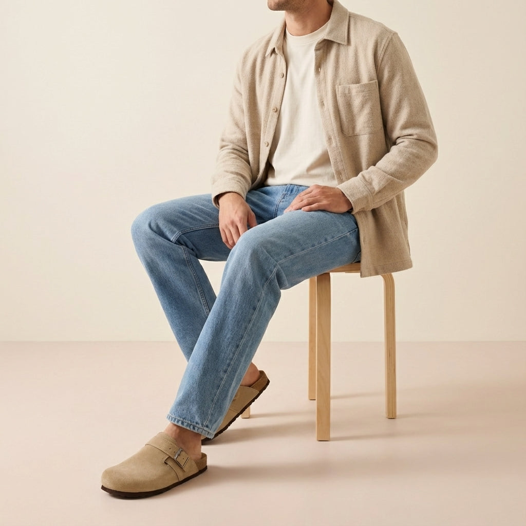 Hugo Genuine Suede Clogs - view 40