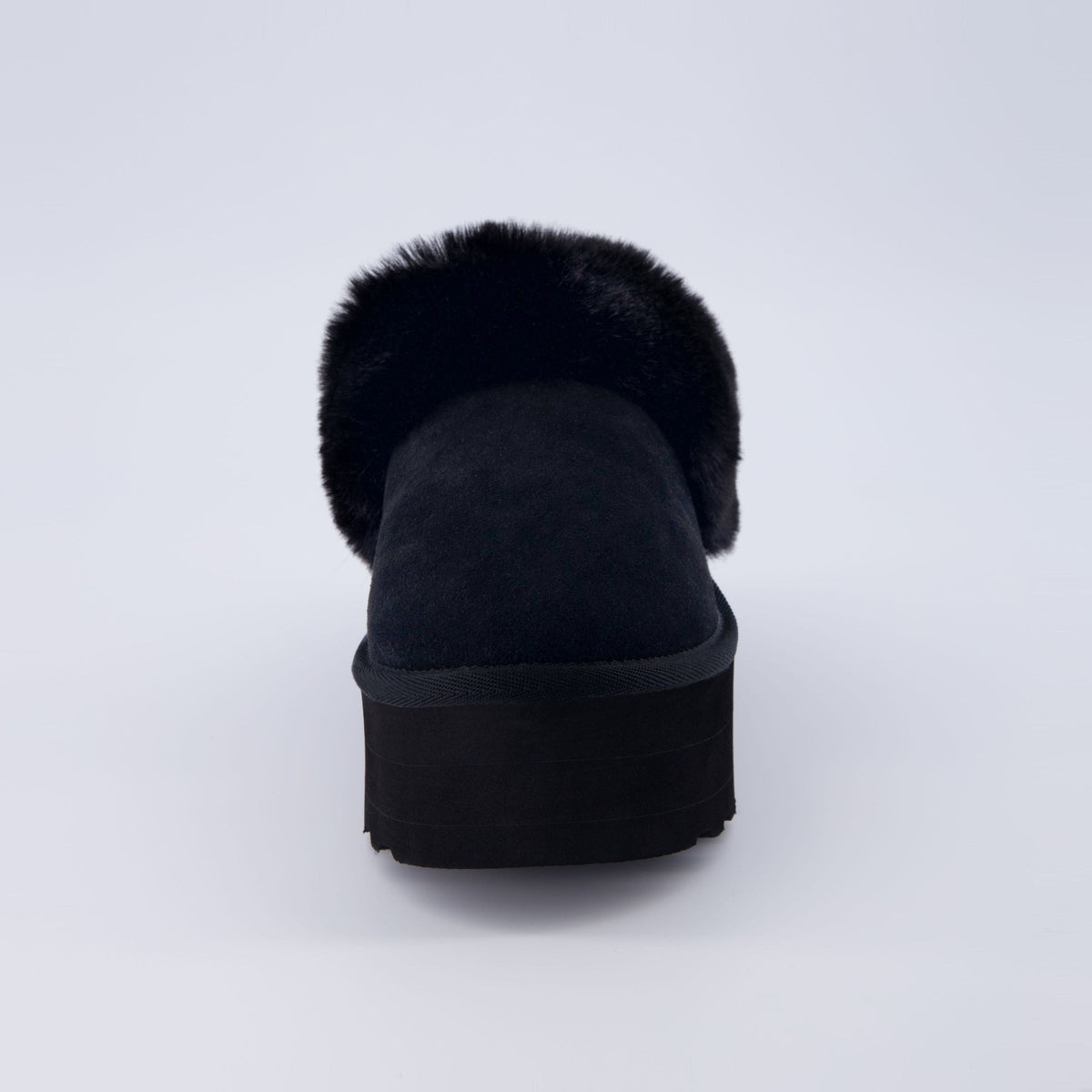 Husky Suede Cozy Platform Mule - view 10