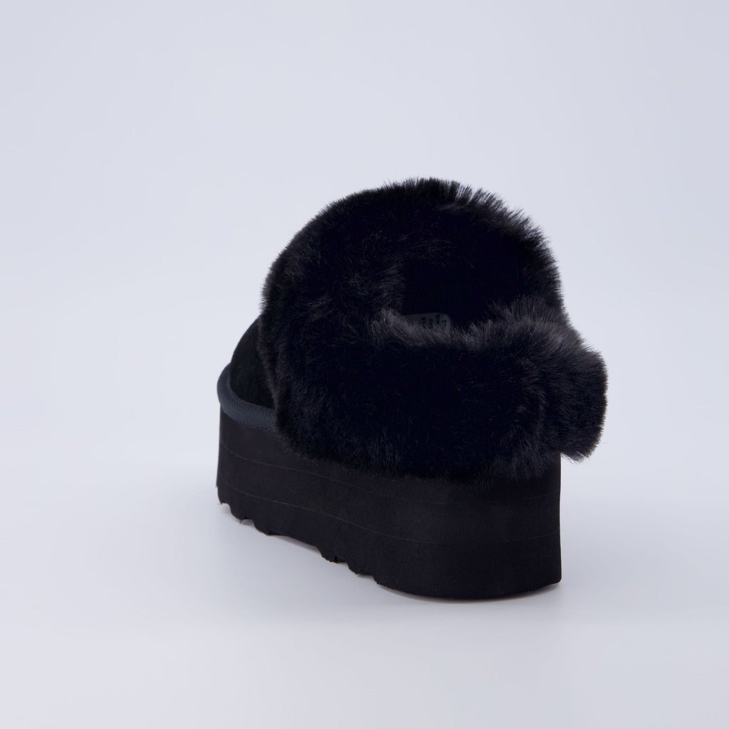 Husky Suede Cozy Platform Mule - view 12