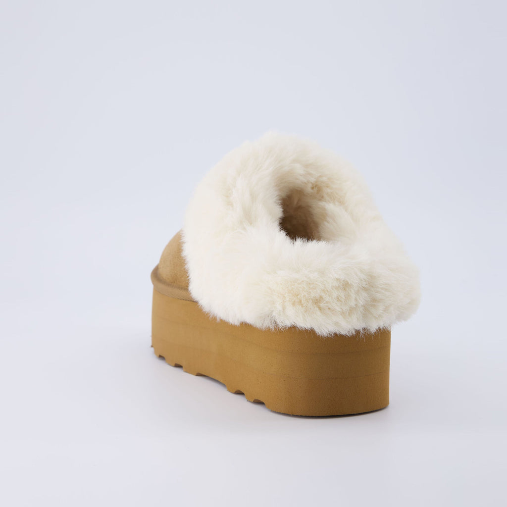 Husky Suede Cozy Platform Mule - view 6