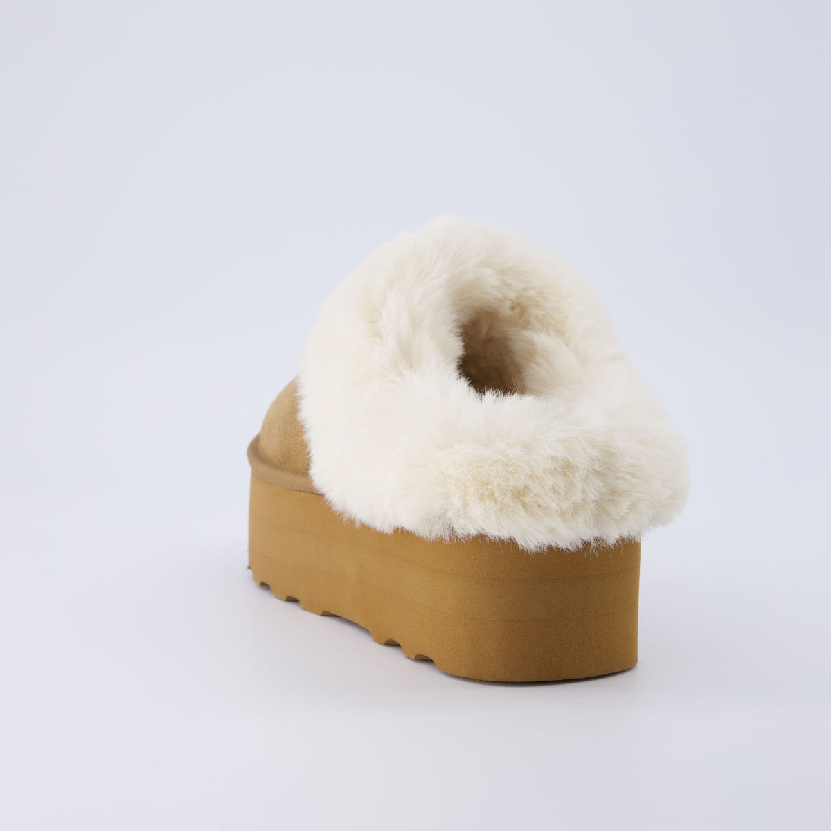 Husky Suede Cozy Platform Mule - view 6