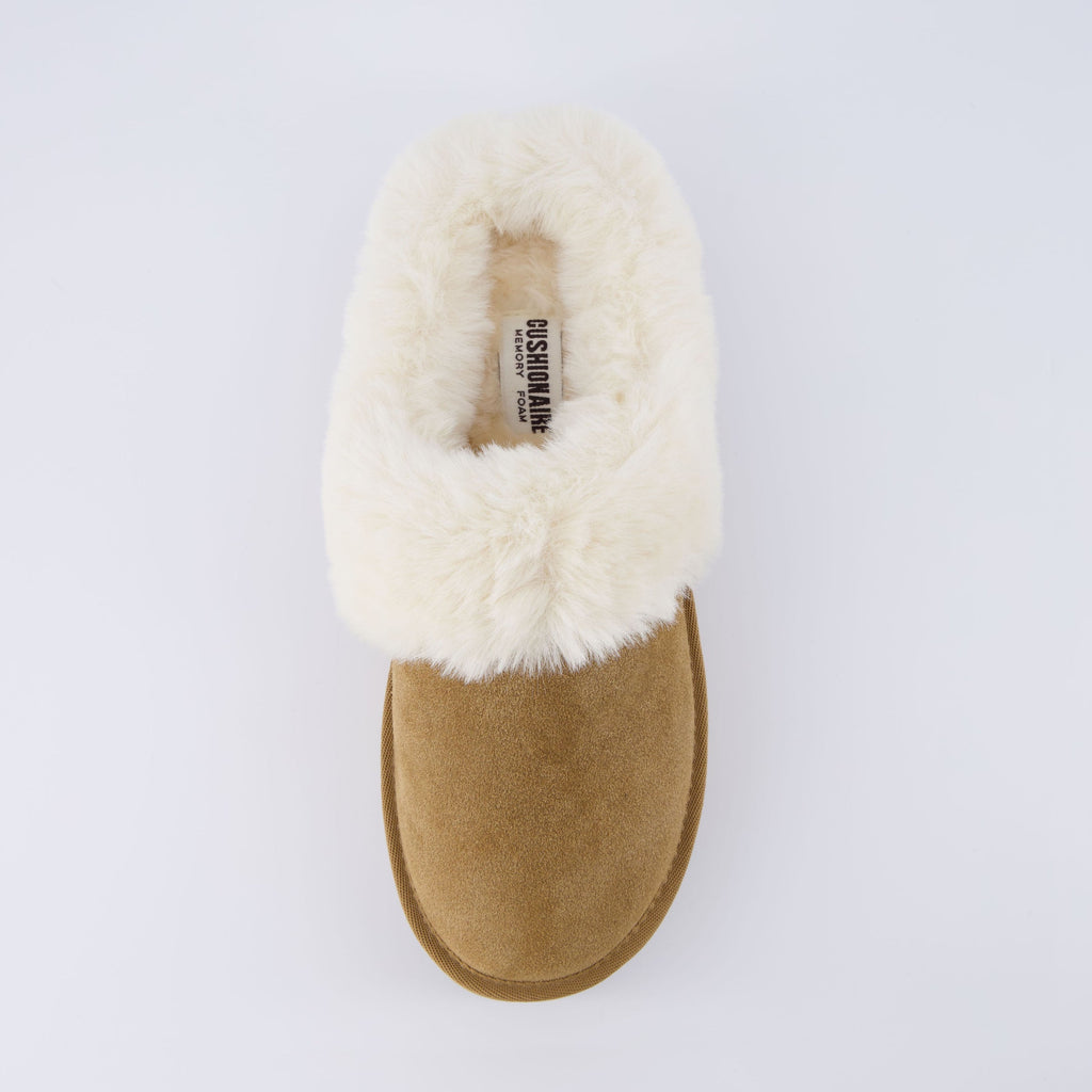 Husky Suede Cozy Platform Mule - view 7