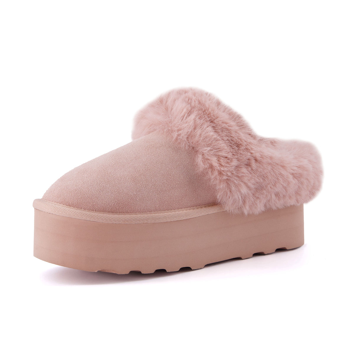 Husky Suede Cozy Platform Mule - view 15