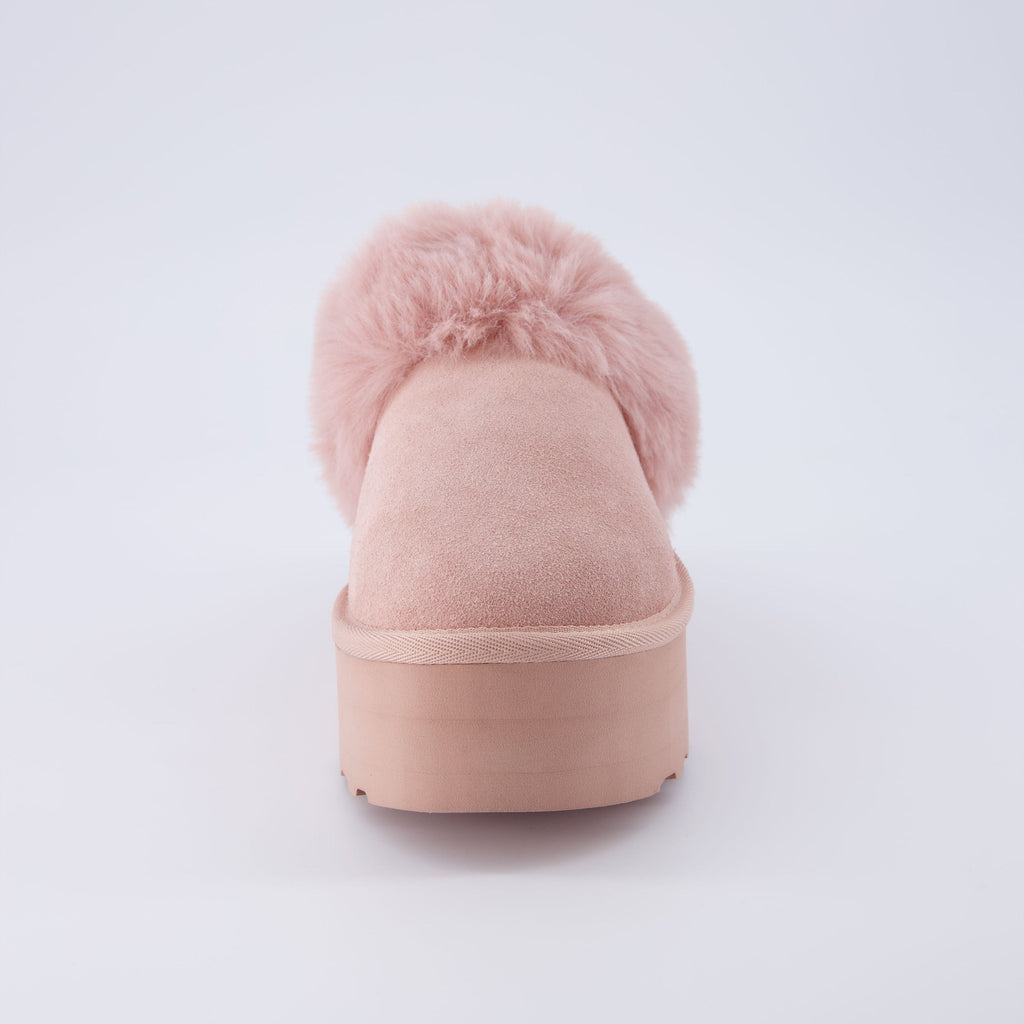 Husky Suede Cozy Platform Mule - view 16