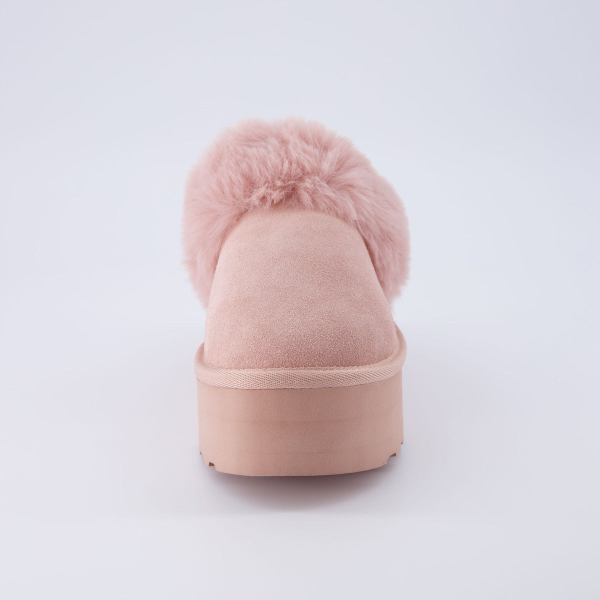 Husky Suede Cozy Platform Mule - view 16
