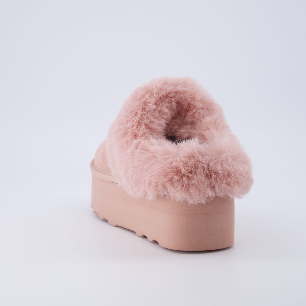 Husky Suede Cozy Platform Mule - view 19