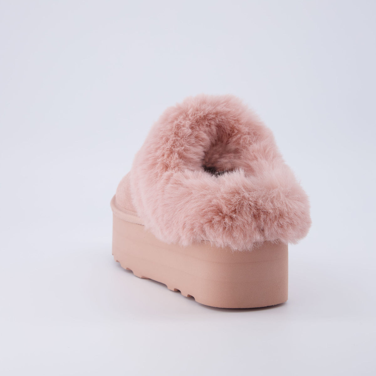 Husky Suede Cozy Platform Mule - view 19
