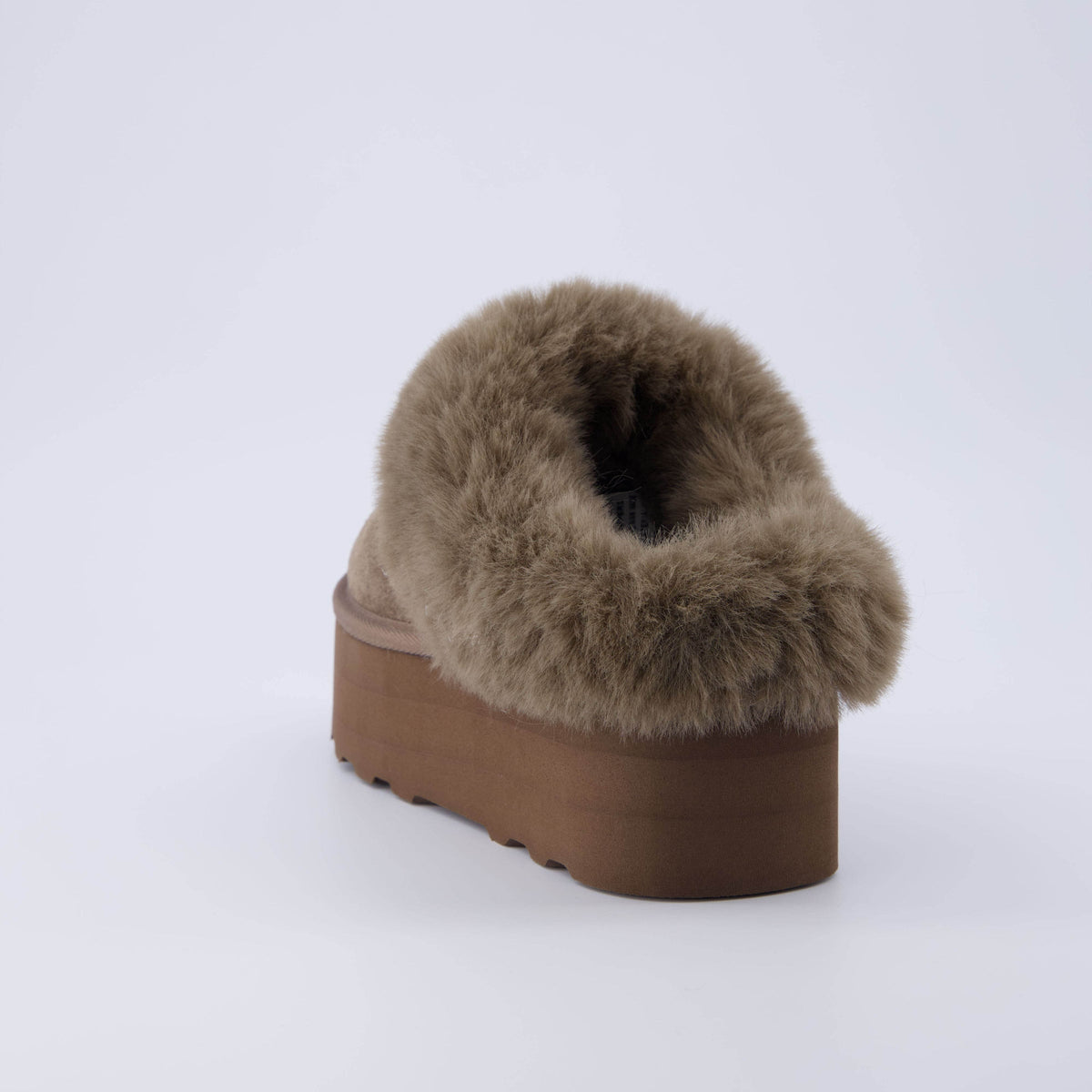 Husky Suede Cozy Platform Mule - view 25
