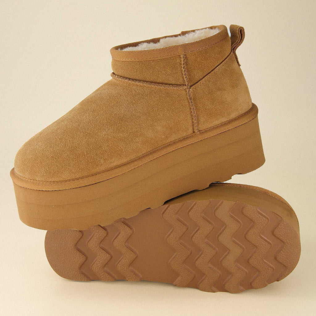 Hippy Cozy Platform Ankle Boot - view 1