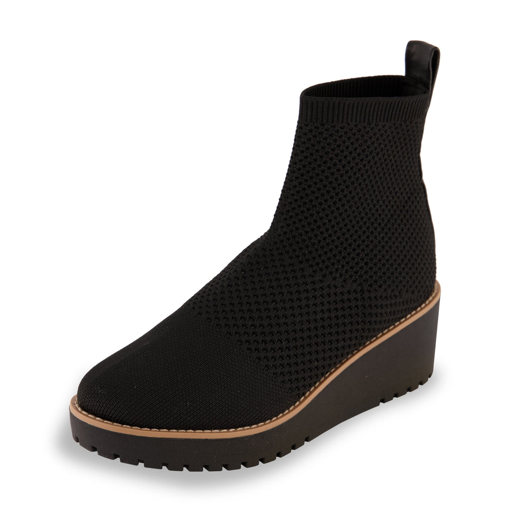 Iggy Knit Wedge Bootie - view 2