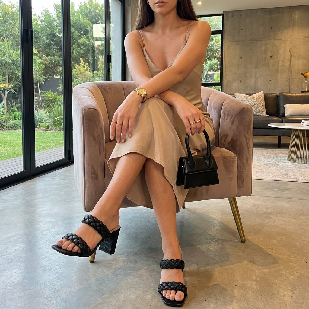 Irine Block Heel Sandals - view 9