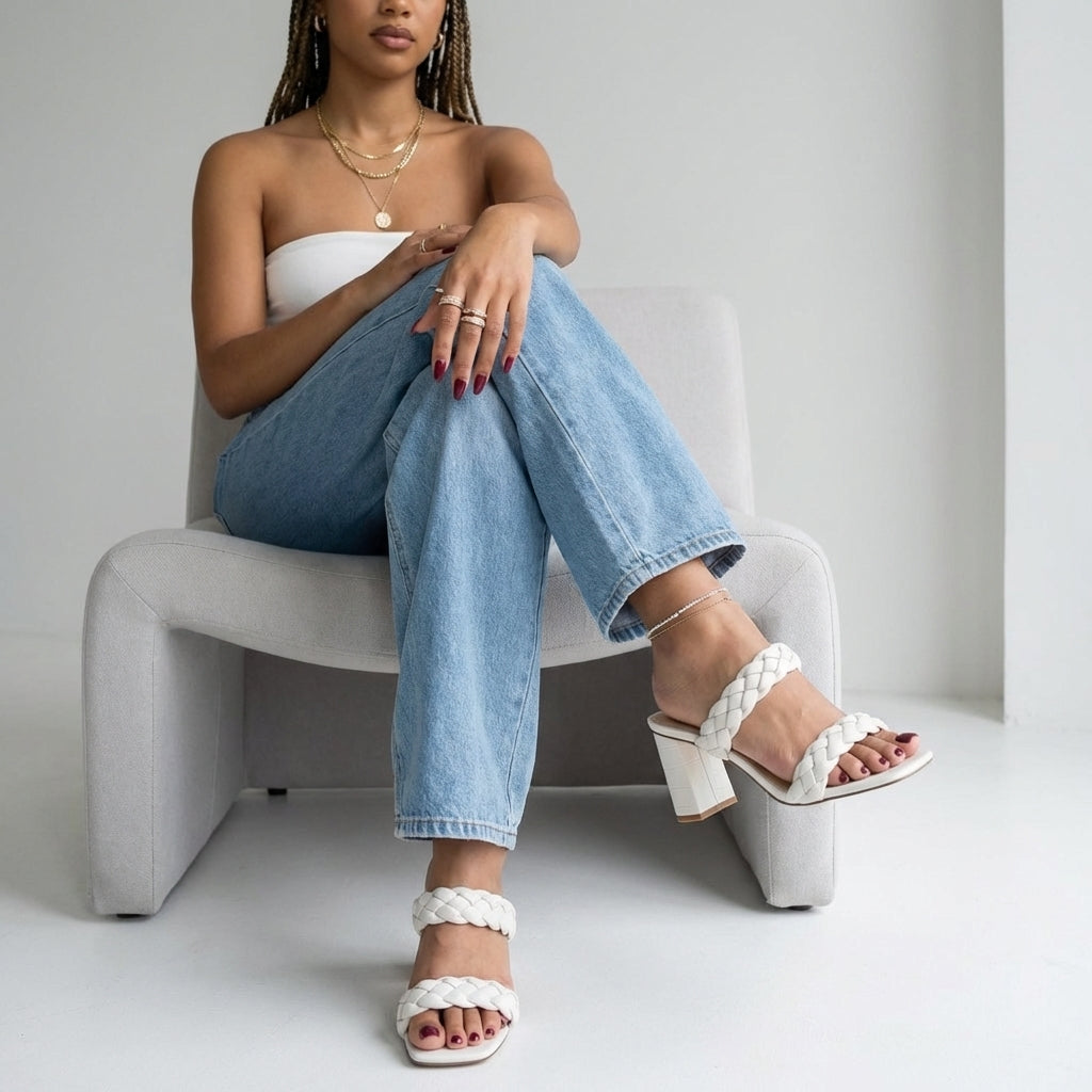 Irine Block Heel Sandals - view 19