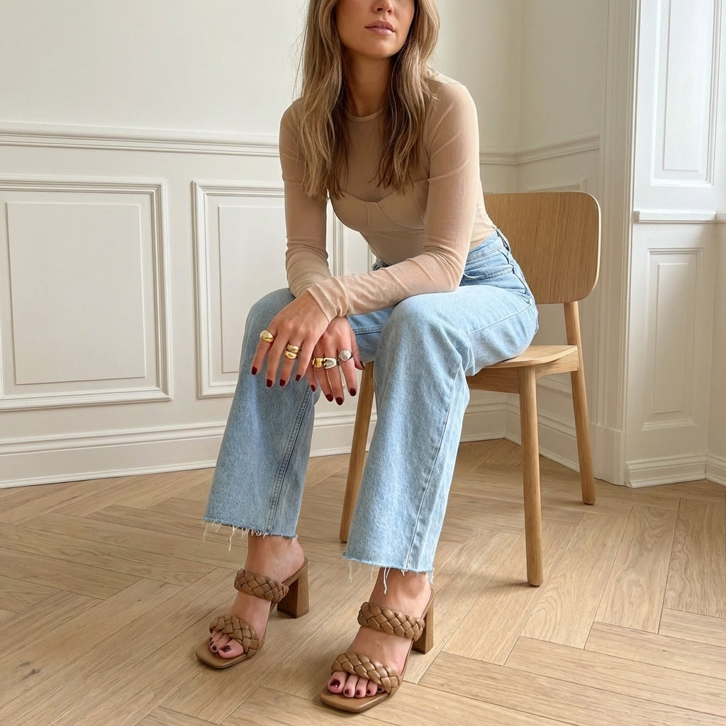 Irine Block Heel Sandals - view 31