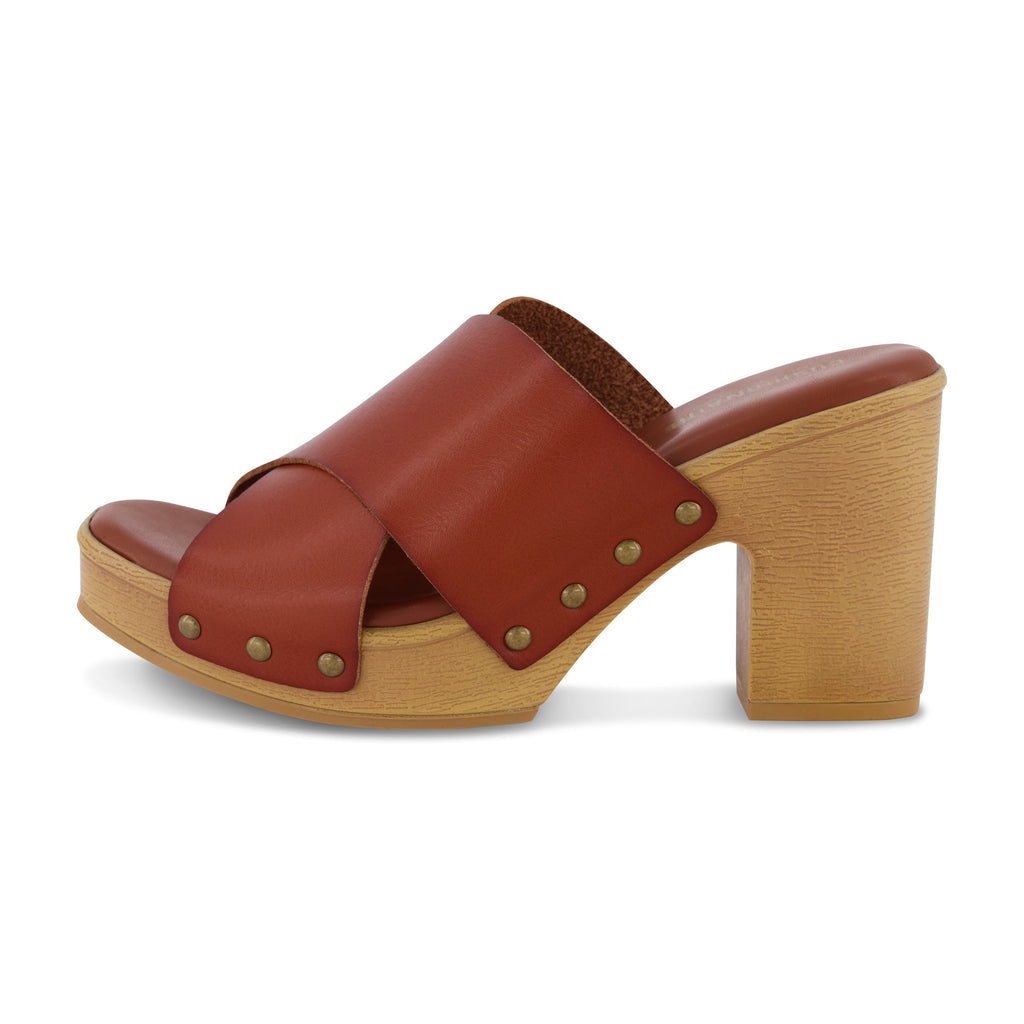 Kamari Studded Cross Band Clog - view 1