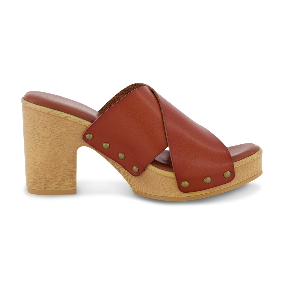 Kamari Studded Cross Band Clog - view 4