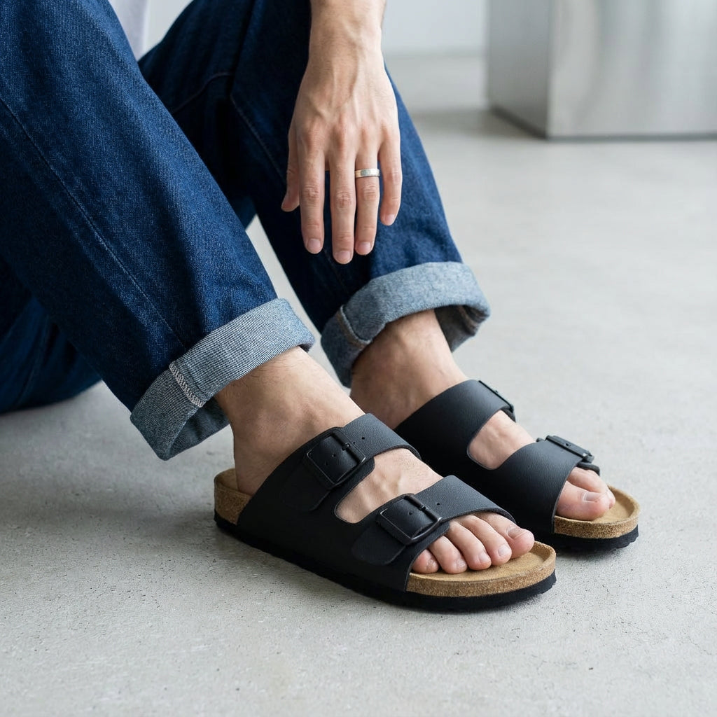 Lane Men's Cork Footbed Sandal - view 9