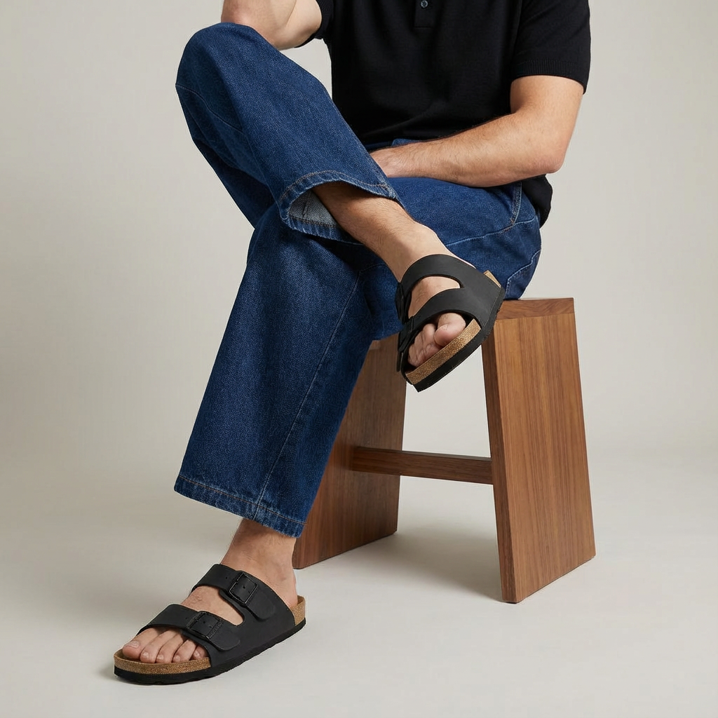 Lane Men's Cork Footbed Sandal - view 8