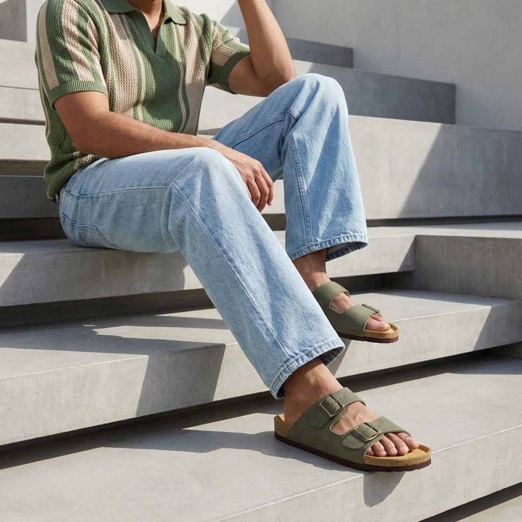 Lane Men's Cork Footbed Sandal - view 22