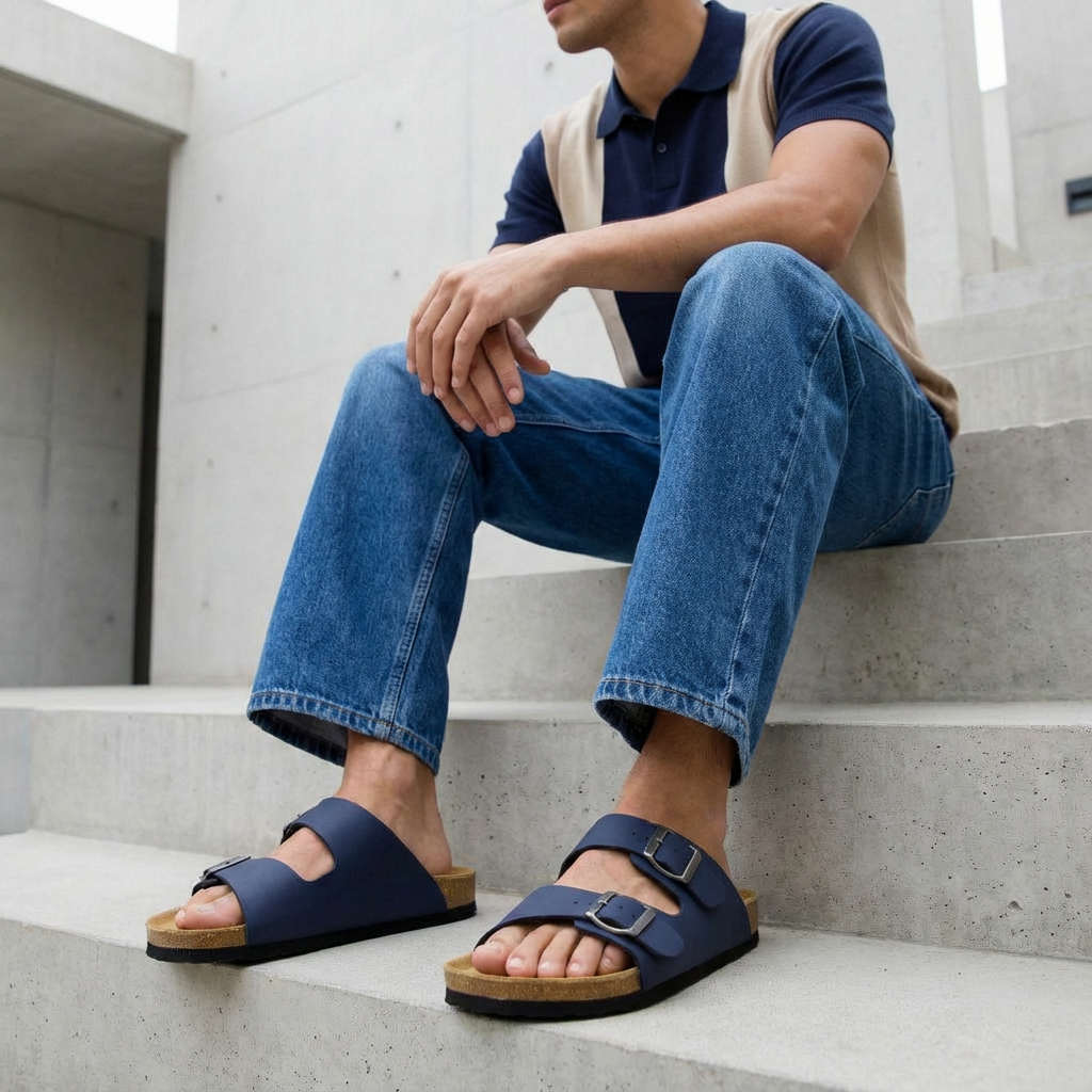 Lane Men's Cork Footbed Sandal - view 54