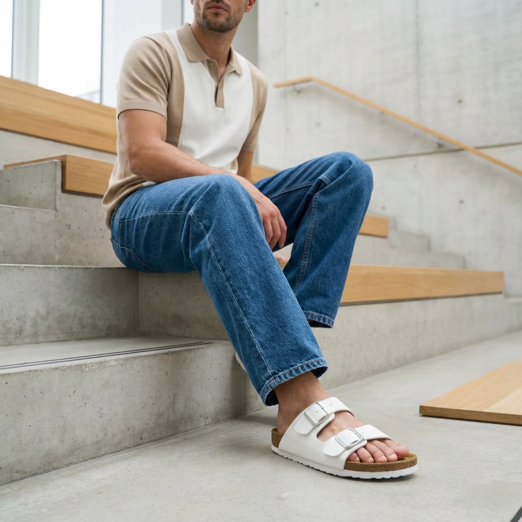 Lane Men's Cork Footbed Sandal - view 110
