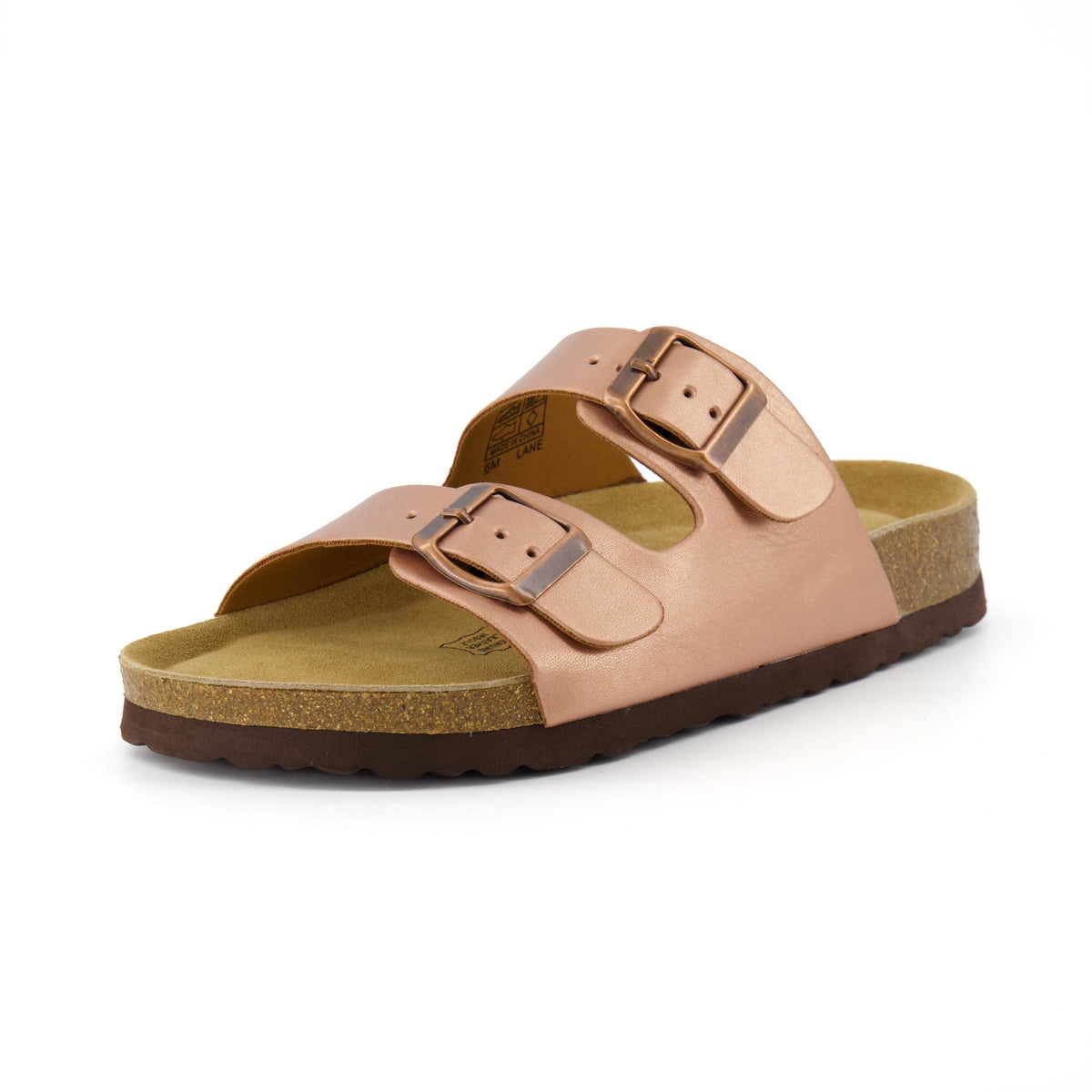 Lane Cork Footbed Sandal Metallics - view 2